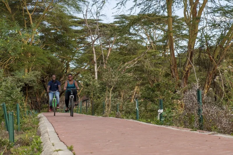 Cycling Hell's Gate — Hell's Gate · Naivasha